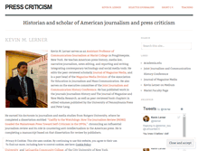 Tablet Screenshot of presscriticism.com
